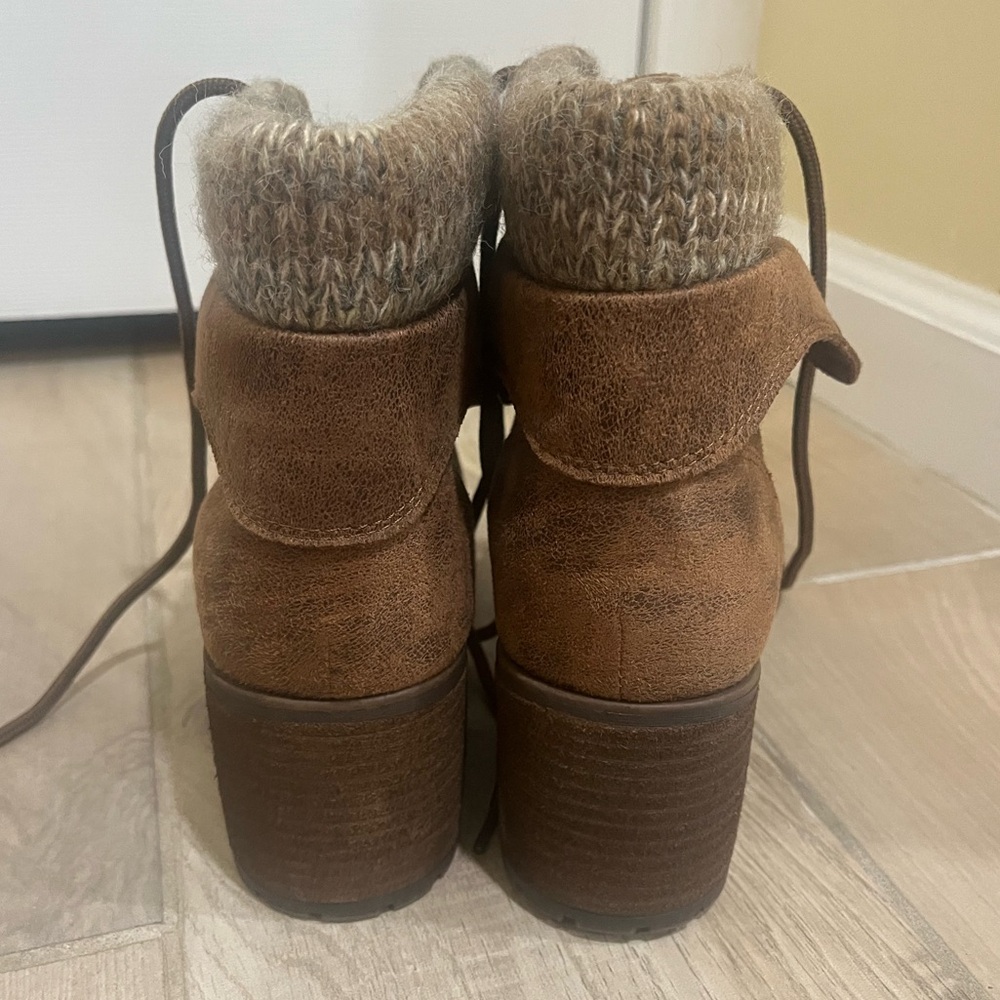Steve Madden Gullible brown heeled boots - Picture 7 of 7